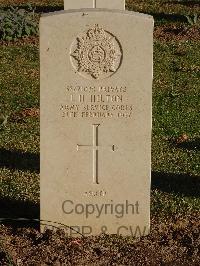 Salonika (Lembet Road) Military Cemetery - Hilton, J H